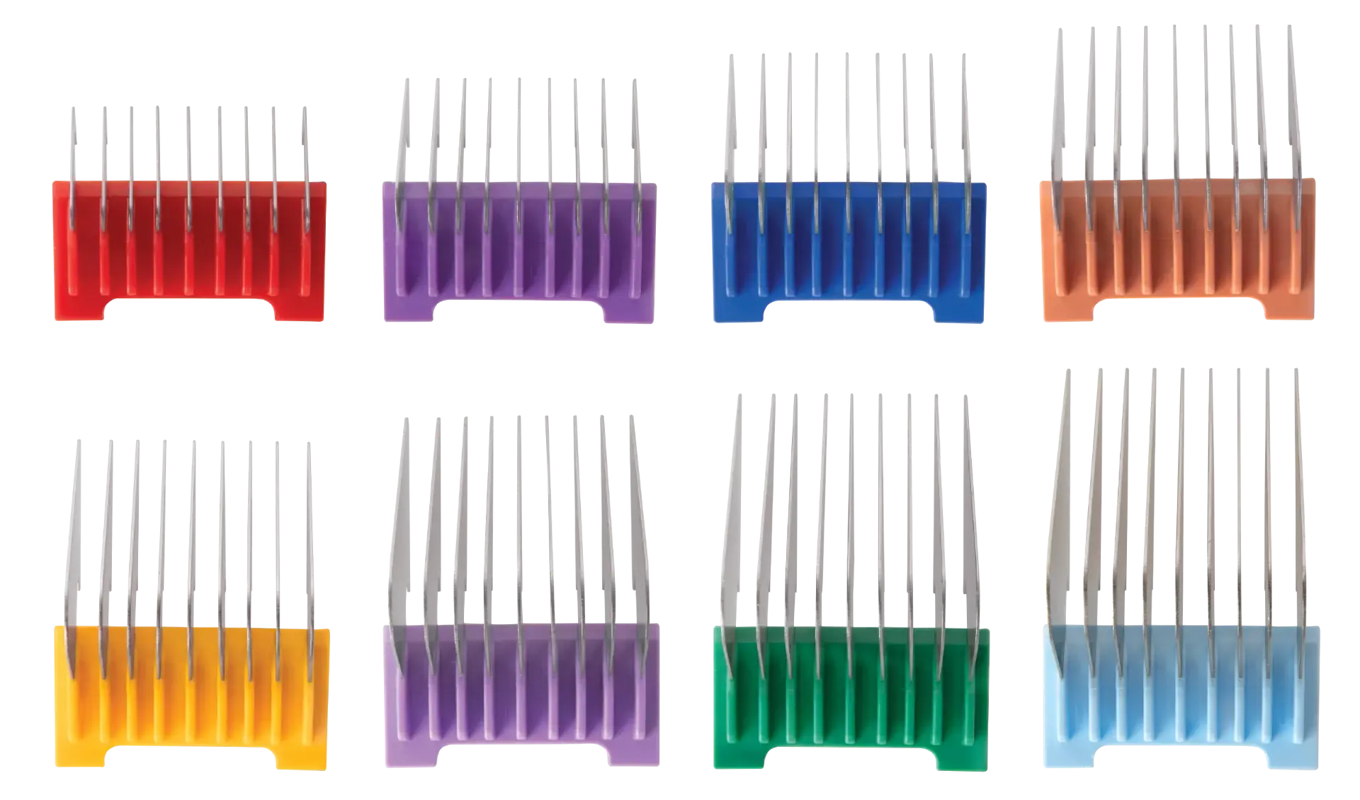 Wahl Secure-Fit Colour-Coded Guard Set (12 guards)
